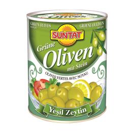 BAKTAT Kokteyl Yesil Zeytin 12x850ml400g, Tnk.