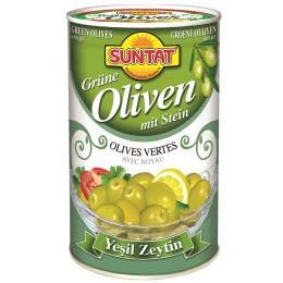 BAKTAT Yesil Zeytin 6x1500ml800g Tnk.