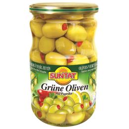 BAKTAT Biberli Yesil Zeytin 12x720ml kav.85