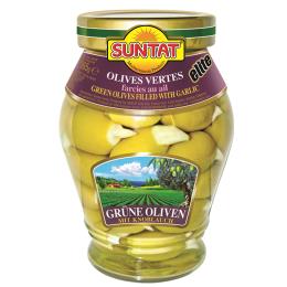 BAKTAT Elite Sarimsakli Yesil Zeytin 12x370ml