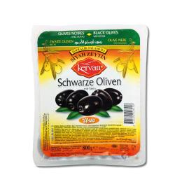 Kervan Uslu Siyah Zeytin 12x800g
