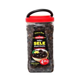 EGETAD Yagli Sele Siyah Zeytin 6x1500g
