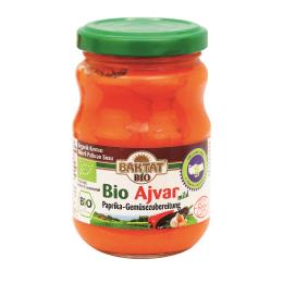 BAKTAT Organik Ajvar tatli 6x170g, kav