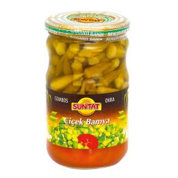 BAKTAT Cicek Bamya 12x580ml Kav.