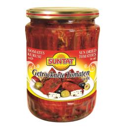 BAKTAT Domates Kurusu Yagli 12x580ml, kav.