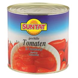 BAKTAT Soyulmus Domates 6x3000ml Tnk.