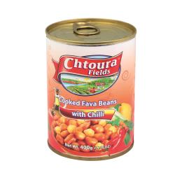 ChtouraBakla ChilliBiberli Favabeans 24x400g Tnk.