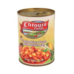 Chtoura Nohutlu Bakla 24x400g Tnk.
