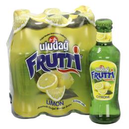 ULUDAG Frutti Limon Aromali Maden Suyu 24x0,2l