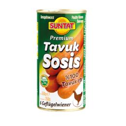 Geflügelwürstchen Eigenhaut dose 12x250g