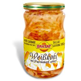 BAKTAT Lahana Tursu Aci Soslu 12x720ml