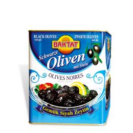 BAKTAT Siyah Zeytin Süper 10kg Tnk.